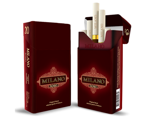 Сигареты MILANO ROSSO compact вишня оптом