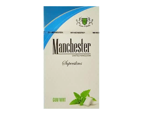 Сигареты Manchester Gum Mint SuperSlims оптом