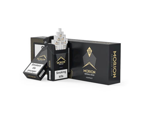Сигареты Morion Cristal Gold King Size (Морион Кристалл Голд Кинг Сайз) оптом